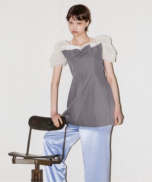 tシャツ 半袖 コンシャススリーブトップス / conscious sleeve tops レディース