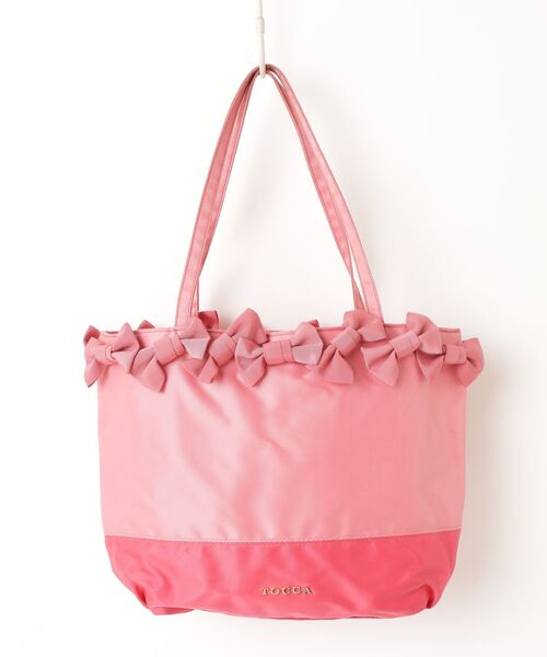 TOCCA（トッカ） リボントートバッグ - ピンク レディース : ZOZOTOWN