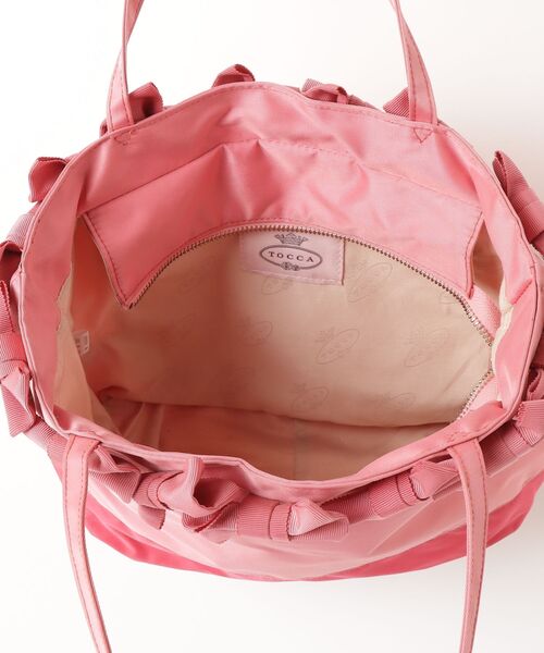 TOCCA（トッカ） リボントートバッグ - ピンク レディース : ZOZOTOWN