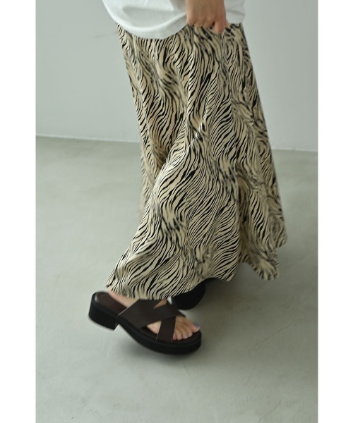 スカート NUANCE ZEBRA SKIRT