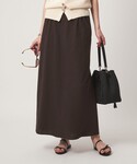 ロング スカート BREEZE LINEN ブ...の詳細画像1