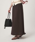 ロング スカート BREEZE LINEN ブ...の詳細画像3