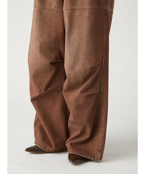 「FURFUR」 デニムパンツ F サックスブルー レディース_画像5