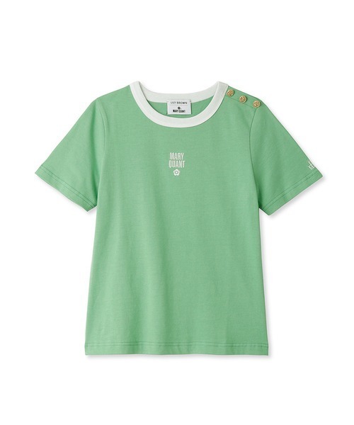 「LILY BROWN」 半袖Tシャツ「MARY QUANTコラボ」 FREE ブラック レディース_画像4