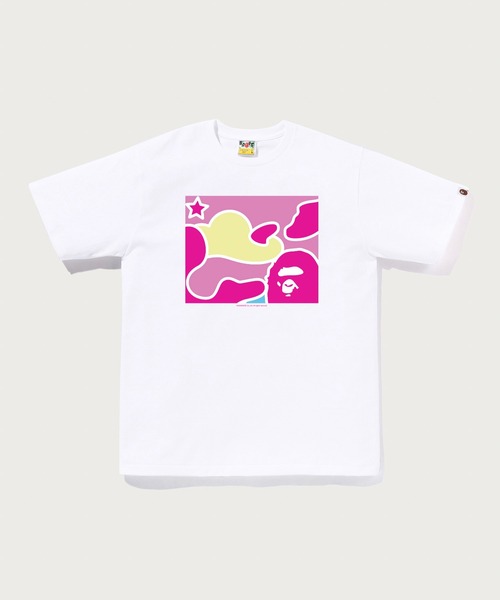 A BATHING APE（アベイシングエイプ） tシャツ STA CAMO FOCUS BOX TEE
