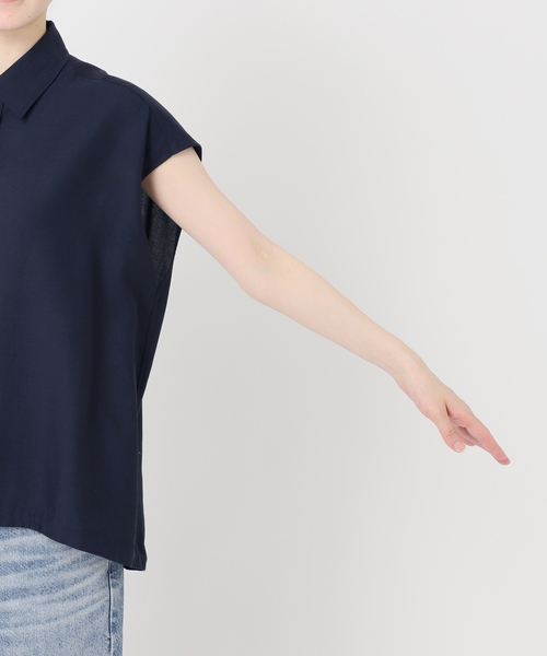 Spick＆Span（スピック アンド スパン） リネンシャツ ブラウス シャツ 