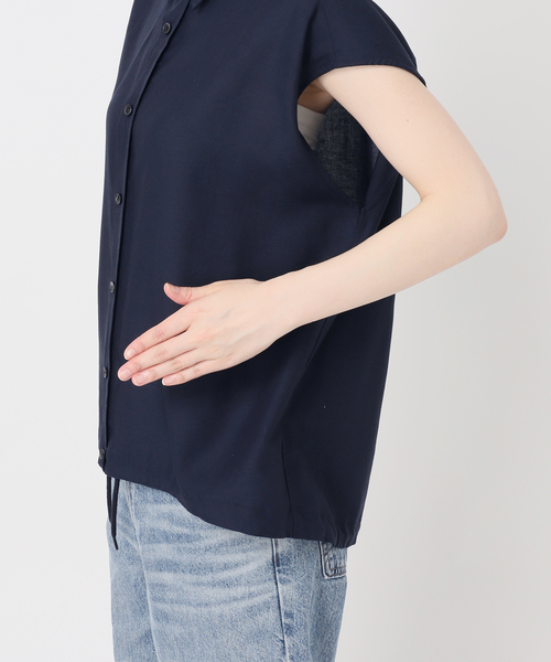 Spick＆Span（スピック アンド スパン） リネンシャツ ブラウス シャツ 