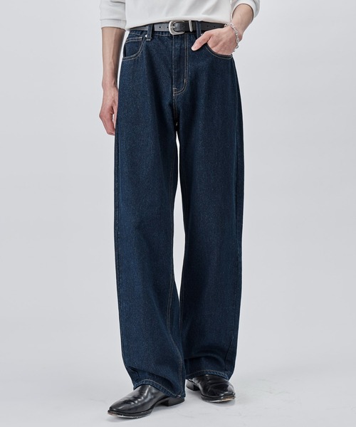 SINSS ジーンズ Vintage wash straight denim / ヴィンテージ 