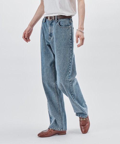 SINSS ジーンズ Vintage wash straight denim / ヴィンテージ 
