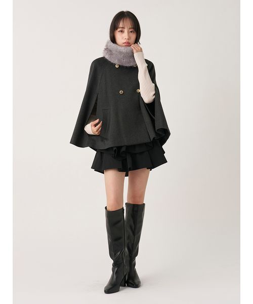 SNIDEL（スナイデル） コート チェスターコート ショートケープコート