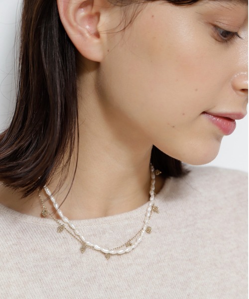 いクオリテ ネックレス Paypayモール店 通販 Paypayモール ｊｕｎｃｏ ｐａｒｉｓ ２連ネックレス Zozotown