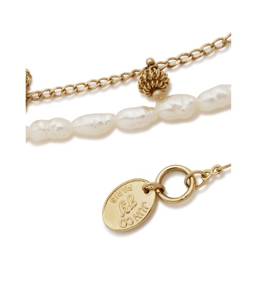 いクオリテ ネックレス Paypayモール店 通販 Paypayモール ｊｕｎｃｏ ｐａｒｉｓ ２連ネックレス Zozotown