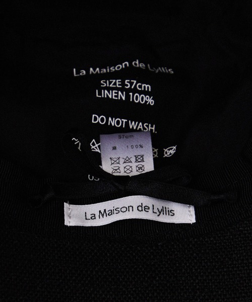 La Maison de Lyllis（ラメゾンドリリス） 帽子 ハット 「La Maison de