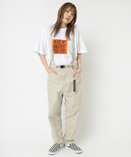 RNA サスペンダーワークパンツ RNA パンツ R3976 サスペンダーワークパンツ レディース