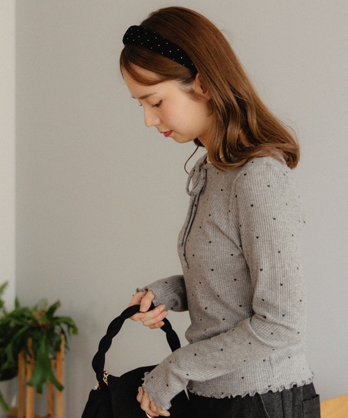 Roseカチューシャ petit rose shirring cachucha PINK | The Girls S