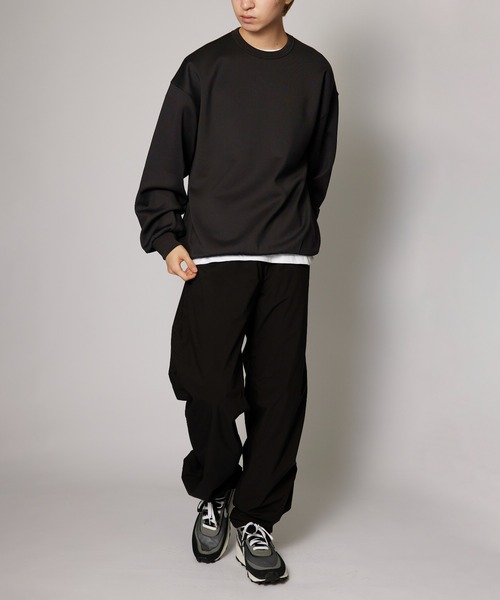 セイウチ28号 and per se クルーネックダンボールスウェット SETUP7