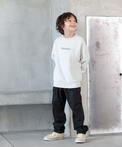 【すぐ届く】 JEANS グラフィックトレーナー 直営買付 UTILITY FUNCTION OVER FIT SWEATSHIRT（スウェット