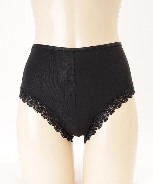 Lace Ladies ショーツ 「3枚セット」ハイウエストバッククロス