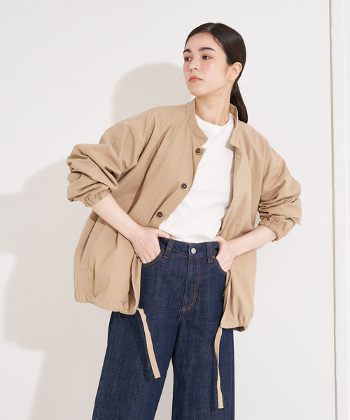 Yarmo ブルゾン アウター 「yarmo」 Drawstring Jacket／ドロー