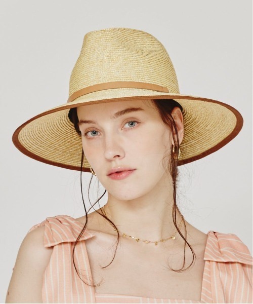 Chapeau d' O 帽子 ハット Chapeaud'O Bit Belt Straw Fedora