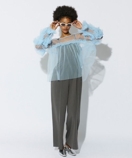 ANDRESD ドレス decorative tulle tops / デコラティブチュール