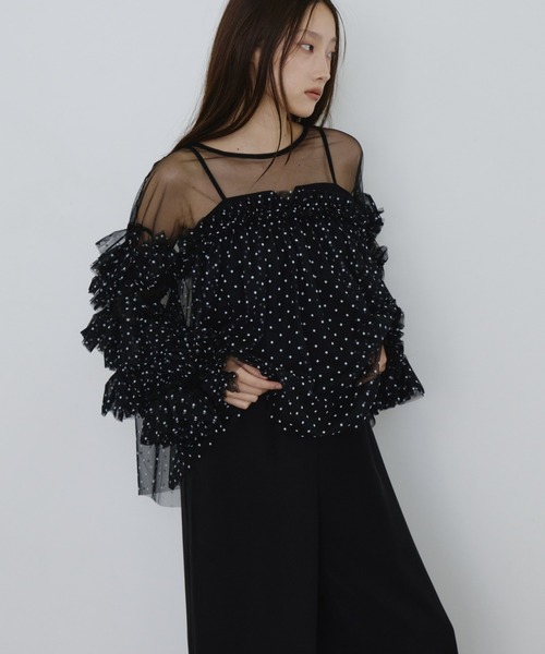 OBSCURE DESIRE OF BOURGEOISIEチビTトップスキラキラ WOMENS/トップス/ビスチェ｜THE TOKYO ONLINE STORE