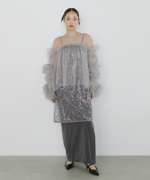 スーツ・フォーマル・ドレス ANDRESD decorative tulle tops ANDRESD ドレス decorative tulle tops / デコラティブチュール