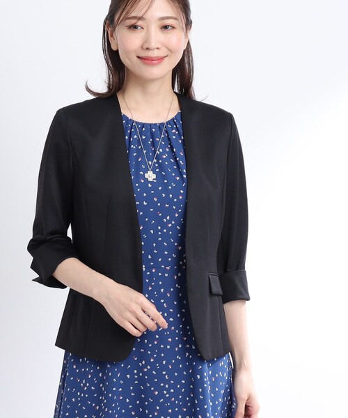 極美品⭐️Reflect、ノーカラー、匠ジャケット、J∞QUALITY、11(L) Reflect ジャケット ノーカラージャケット 「SALE／匠シリーズ