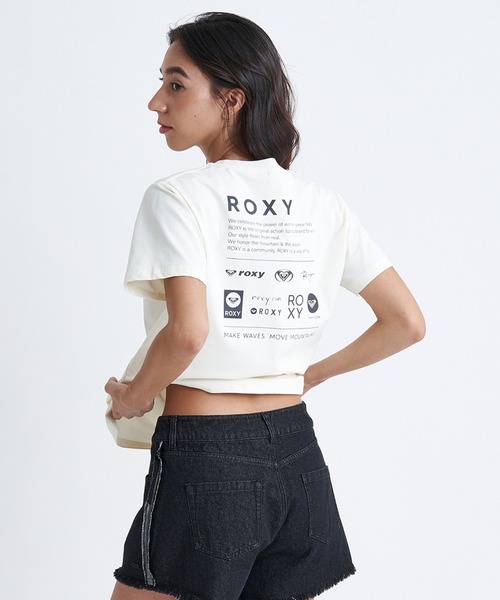 ROXY ラッシュガード HISTORIA DEL LOGO/ロキシー半袖リバイバルロゴ