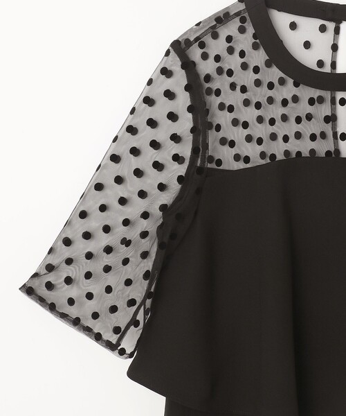 美品！グレースクラス　ドットチュールサロペット ドットチュールサロペット / GRACE CONTINENTAL | GRACE
