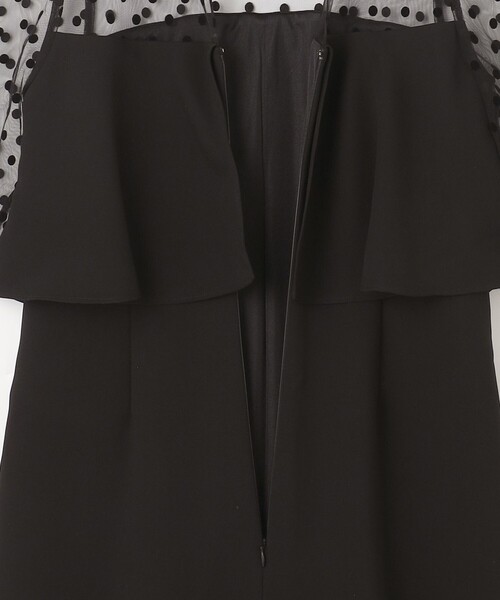 美品！グレースクラス　ドットチュールサロペット ドットチュールサロペット / GRACE CONTINENTAL | GRACE
