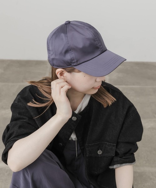 SMELLY キャップ 帽子 サテンキャップ レディース : ZOZOTOWN