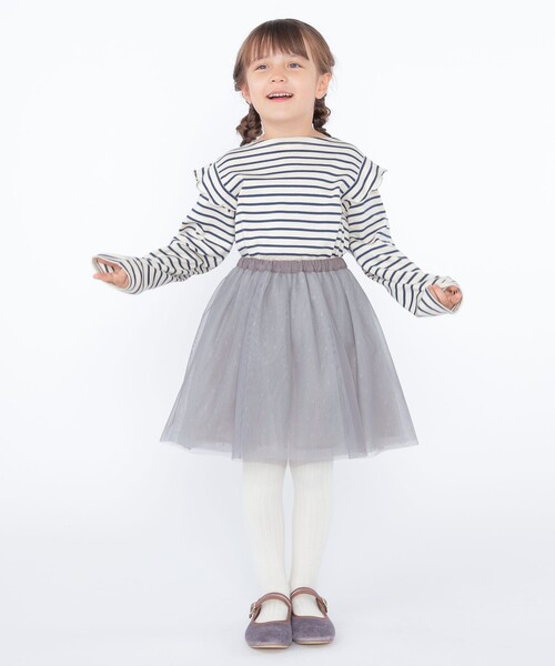 SHIPS スカート KIDS:100〜130cm / チュール キッズ 子供服