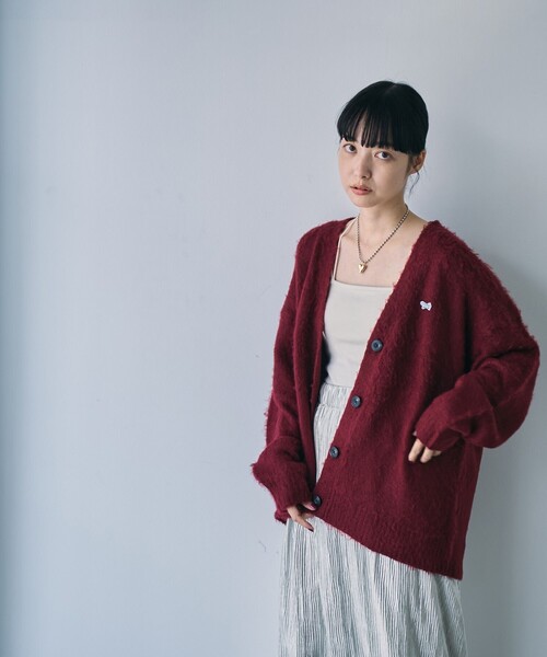 PENNEYS カーディガン PENNEYS（ぺニーズ）別注シャギーVネック