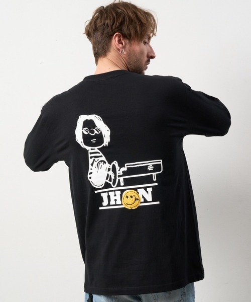 STUDMUFFIN　JHONPEACEBED＆サガラ刺繍LS Tシャツ　424-02720 STUDMUFFIN JHONPEACEBED＆サガラ刺繍LS Tシャツ 424-02720