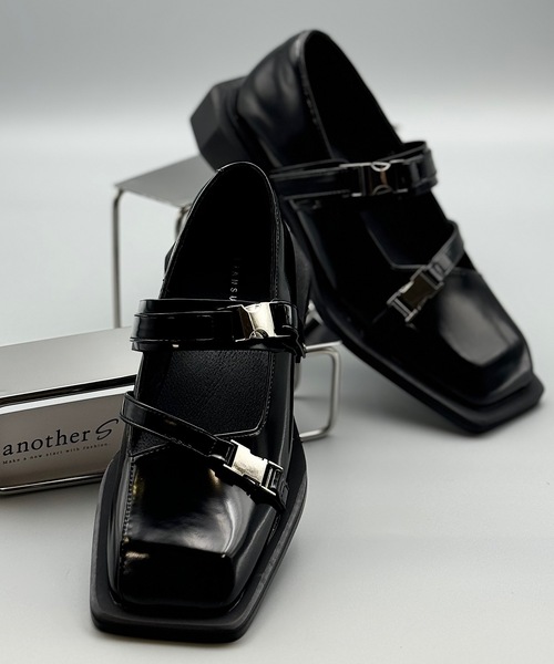 パンプス スクエアトゥストラップシューズ : ZOZOTOWN Yahoo!店 - 通販