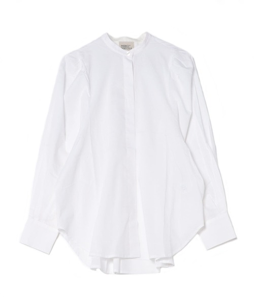 ブラウス シャツ MIRKO BERTOLA / cotton voil blouse(コットンボイルブラウス) レディース