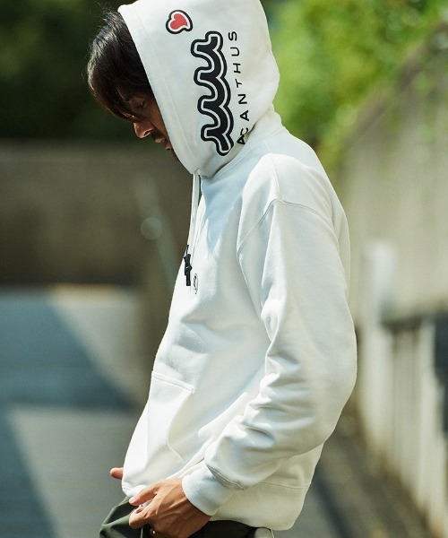 ACANTHUS パーカー mpa3647-muta sweet muta hoodie メンズ レディース 