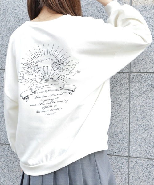 spiritoso（スピリトーゾ） トレーナー スウェット 「spiritoso」裏