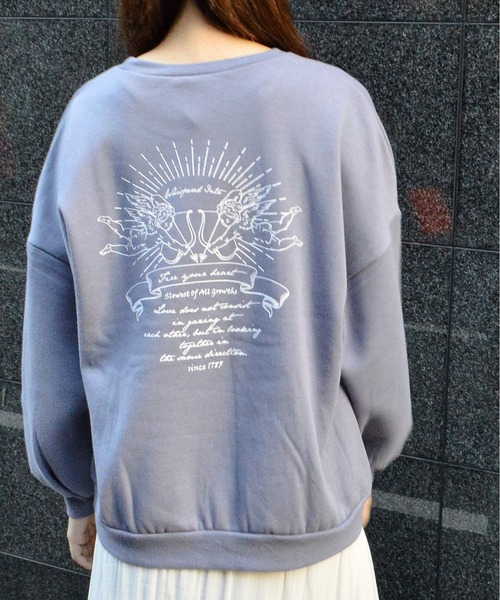 spiritoso（スピリトーゾ） トレーナー スウェット 「spiritoso」裏