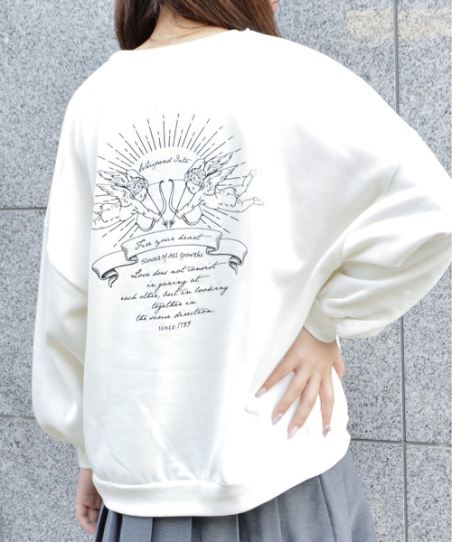 spiritoso（スピリトーゾ） トレーナー スウェット 「spiritoso」裏