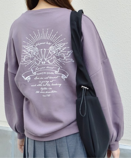 spiritoso（スピリトーゾ） トレーナー スウェット 「spiritoso」裏