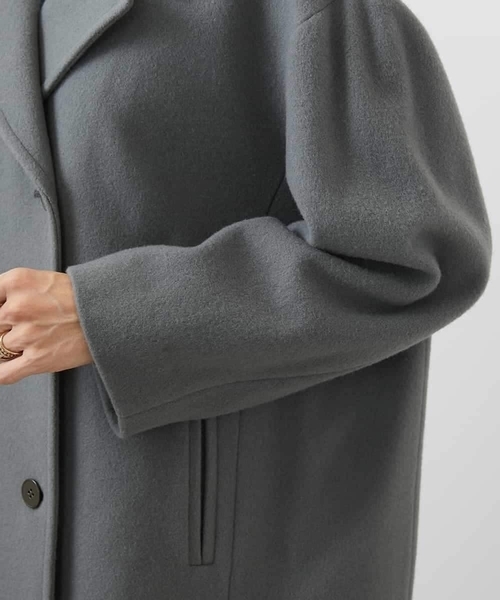 MICHEL KLEIN（ミッシェルクラン） ピーコート pコート Super100ウール