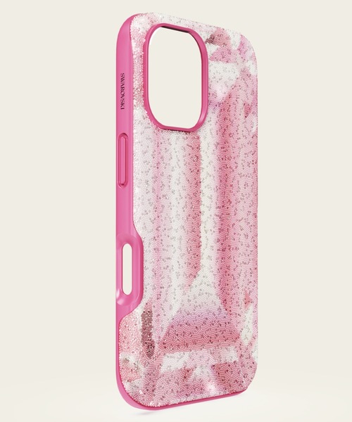スワロフスキーswarovskiピンクグリッター iPhone用ソフトケース SWAROVSKI（スワロフスキー） スマホケース 「公式」「スワロフスキー