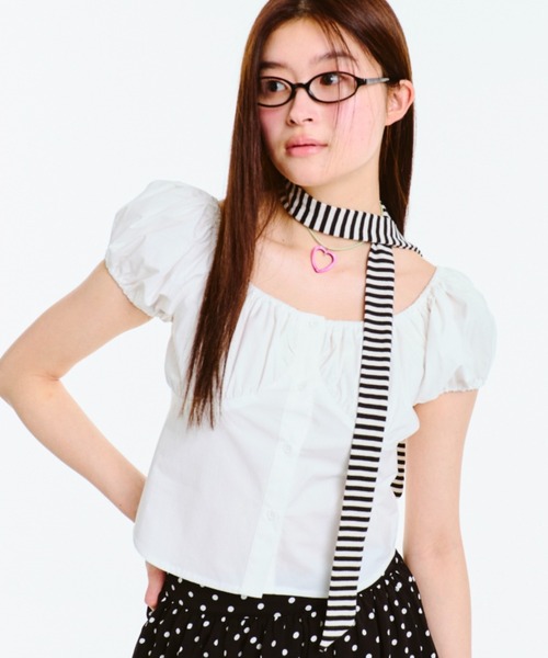 FEKETE ブラウス シャツ 2WAY PUFF SLEEVE BLOUSE / 2WAY