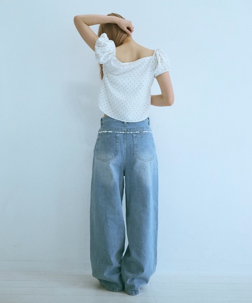 FEKETE ブラウス シャツ 2WAY PUFF SLEEVE BLOUSE / 2WAY