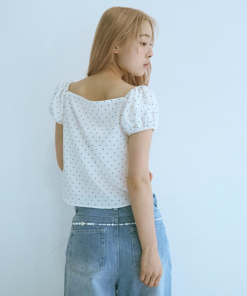 FEKETE ブラウス シャツ 2WAY PUFF SLEEVE BLOUSE / 2WAY