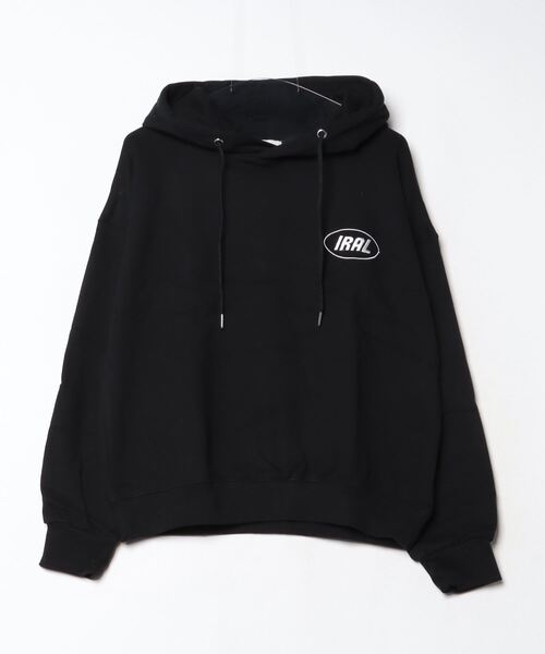 IRAL パーカー 「UNISEX ITEM」IRAL ONE-POINT LOGO HOODIE メンズ