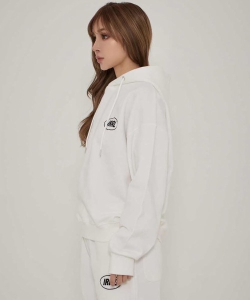 IRAL パーカー 「UNISEX ITEM」IRAL ONE-POINT LOGO HOODIE メンズ