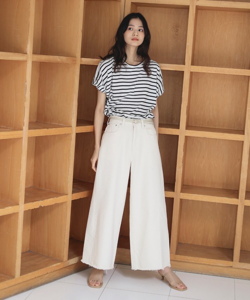 おしゃれママ☆B:MING by BEAMS プルオーバー Theoryパンツ B：MING by BEAMS tシャツ B:MING / 袖 ピンチ プルオーバー